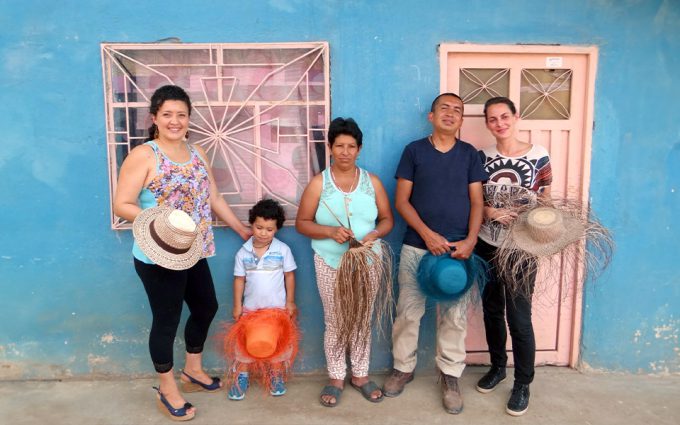 Montezuma, Kolumbien: Panamahut Strohut aus Fairem Handel – CONTIGO Fairtrade Shop Handelspartner
