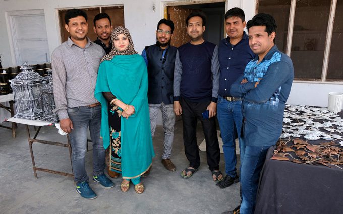 Sadaan, Indien: Metall Windlichter und Laternen aus Fairem Handel – CONTIGO Fairtrade Shop Handelspartner