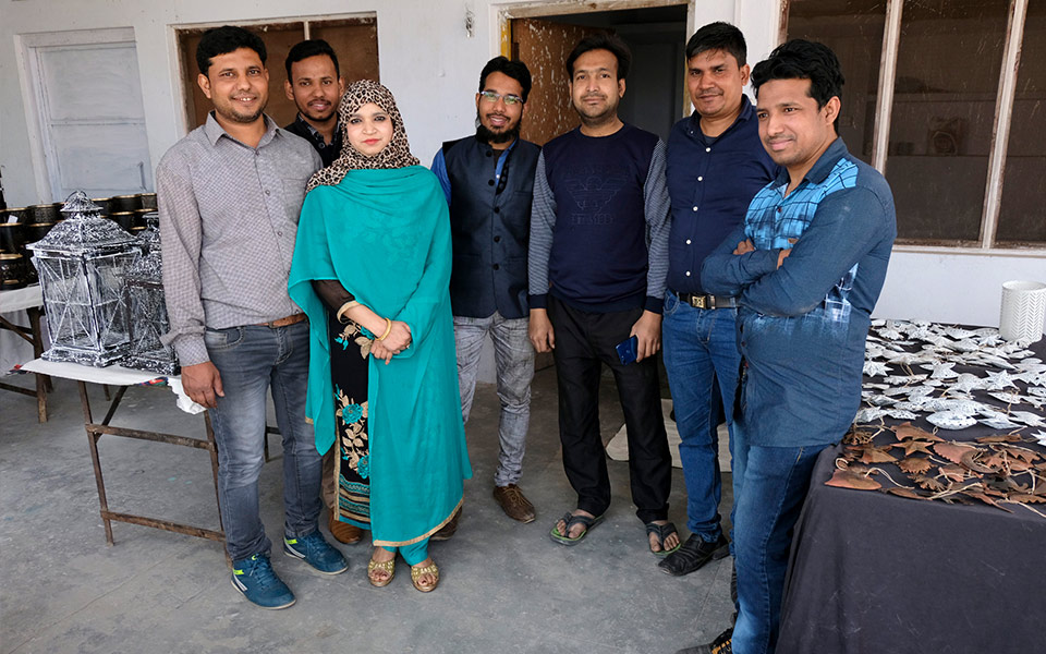 Sadaan, Indien: Metall Windlichter und Laternen aus Fairem Handel – CONTIGO Fairtrade Shop Handelspartner