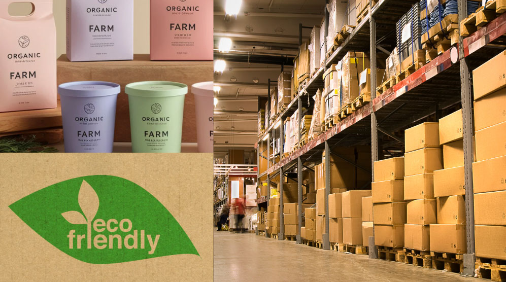 Warenlager Verpackungen