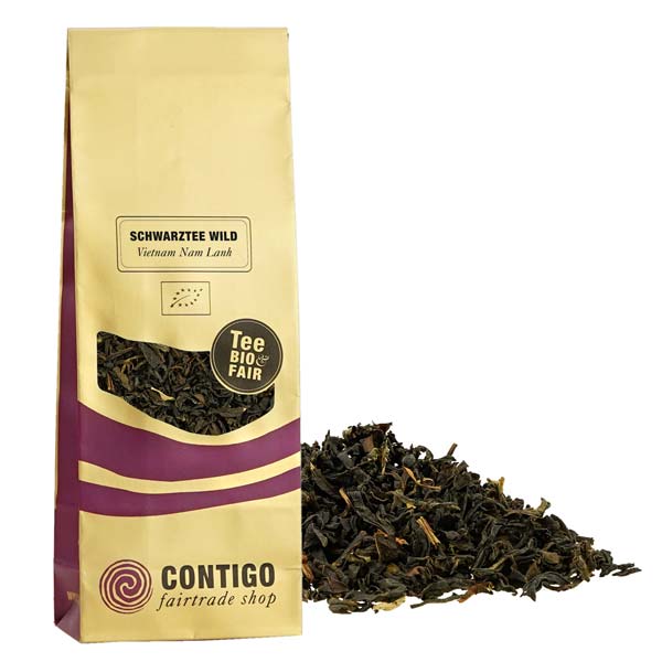 Nam Lanh SCHWARZER WILDTEE Bio- OP 100g Nam Lanh SCHWARZER WILDTEE Bio- OP 100g