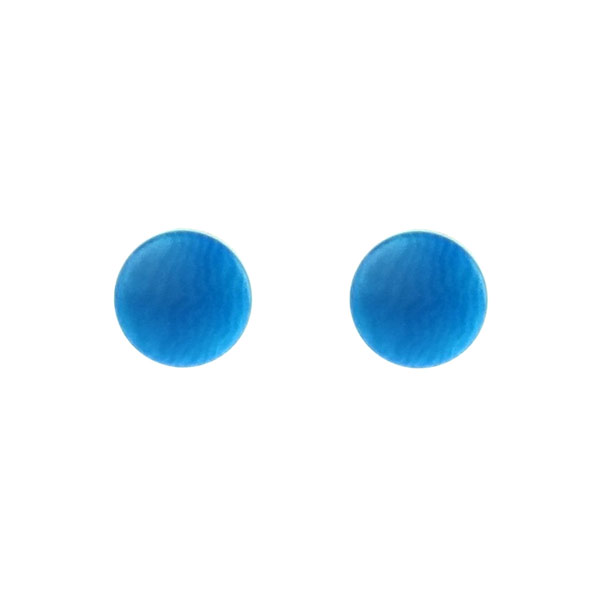 Ohrstecker confetto blau, Tagua