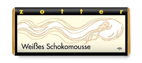 Zotter - Weißes Schokomousse 70g BIO