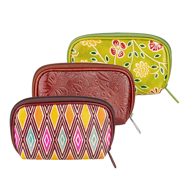 Mehrzwecketui KHILANA, Ziegenleder / CONTIGO Fairtrade Onlineshop