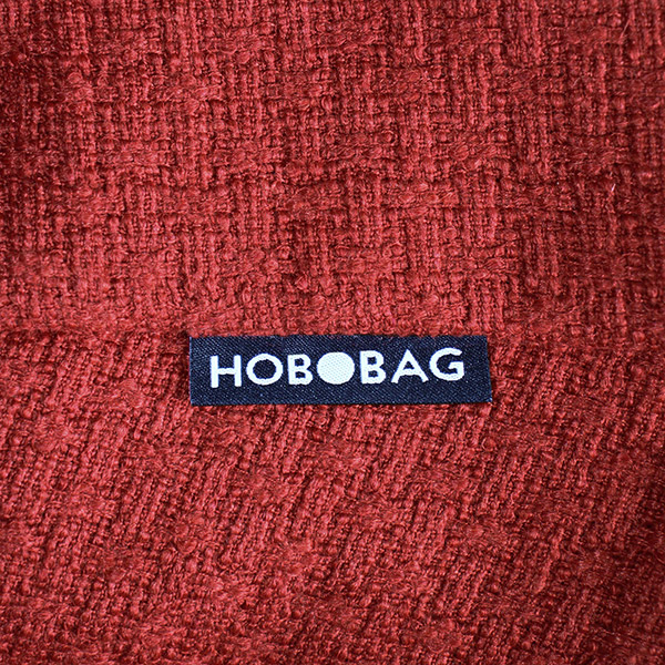 Tasche HOBOBAG PARIS, rostrot Tweed, Wollmix / CONTIGO Fairtrade Onlineshop