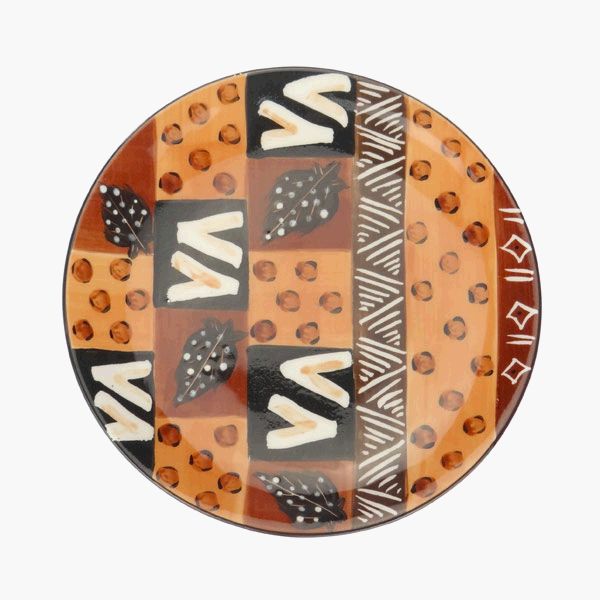 Frühstücksteller 19cm ANIMAL PRINT, Keramik Kapula / CONTIGO Fairtrade Onlineshop