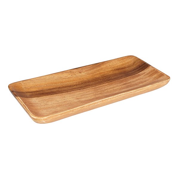 Schale FINN Rechteck 25x13cm, Acaciaholz / CONTIGO Fairtrade Onlineshop