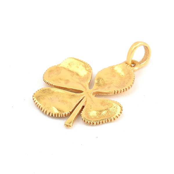 Anhänger, GLÜCKSBRINGER, Mix&Match, 22K vergoldet / CONTIGO Fairtrade Onlineshop