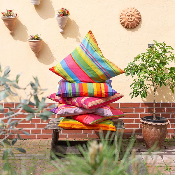 Kissenhülle COLORICA 60x60cm, Baumwolle / CONTIGO Fairtrade Onlineshop