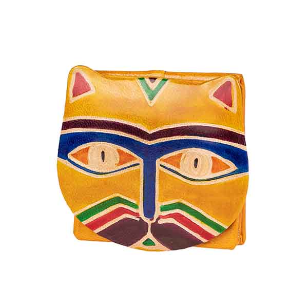 Münzbörse TIGER (Stückpreis) Ziegenleder