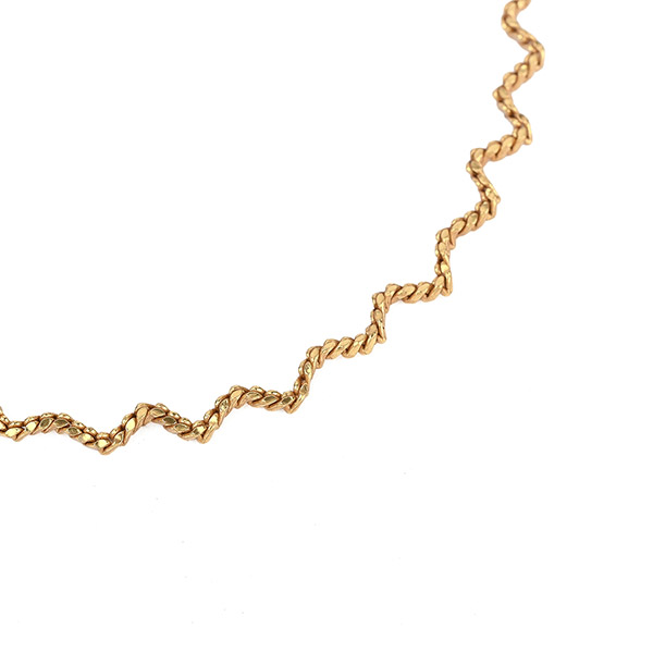 Armband ZIGZAG, 22K vergoldet / CONTIGO Fairtrade Onlineshop