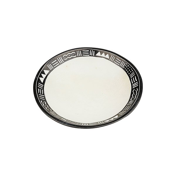 Dekoschale Bogolan Belt 15cm, Speckstein Dekoschale Bogolan Belt 15cm, Speckstein