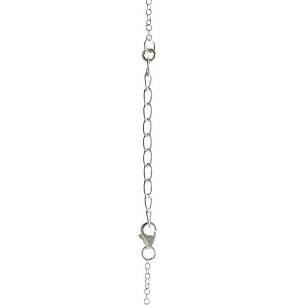 Halskette DONUT mini Chrysokoll, Silber / CONTIGO Fairtrade Onlineshop
