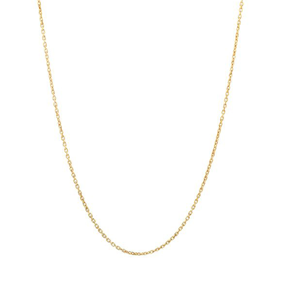 Halskette, Basic, Mix&Match, 45+5 cm, 22K vergoldet / CONTIGO Fairtrade Onlineshop