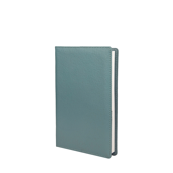 Notizbuch 22,5x15cm MUSA Bananenfaser grau, Upcycling