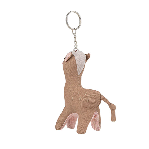 Schlüsselanhänger Reh LOTTA, Baumwolle / CONTIGO Fairtrade Onlineshop
