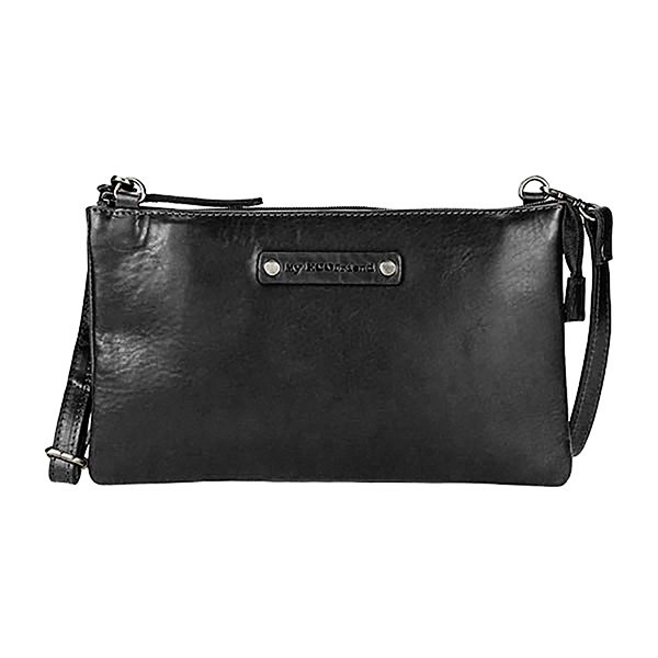 Abendtasche ELEGANT schwarz, Ziegenleder