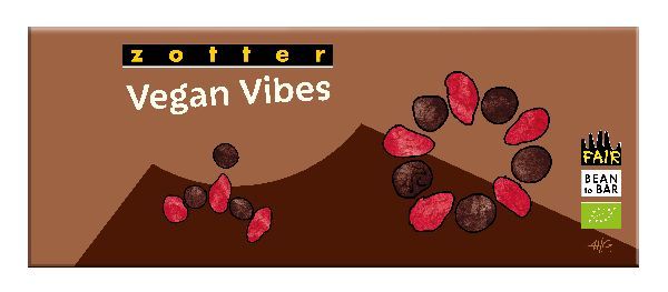 Zotter Genüsse - Vegan Vibes 70g  BIO / CONTIGO Fairtrade Onlineshop