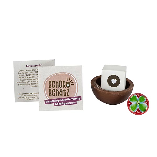 Schokoschatz DANKE für Lieblingsmenschen  BIO / CONTIGO Fairtrade Onlineshop