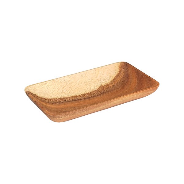 Schale FINN Rechteck 20x10cm, Acaciaholz / CONTIGO Fairtrade Onlineshop