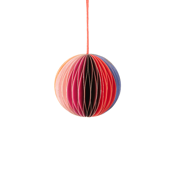 Papierdeko Origami 6,5 cm RAINBOW BOWL, bunt, FSC Papier / CONTIGO Fairtrade Onlineshop