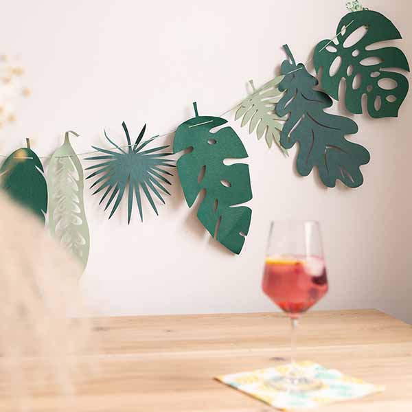 Girlande 150cm Urwald, Papier / CONTIGO Fairtrade Onlineshop