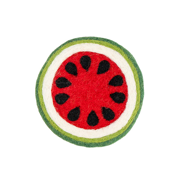 Glasuntersetzer MELONE, Wollfilz / CONTIGO Fairtrade Onlineshop