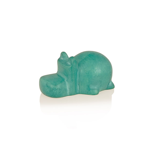 Hippo Nilpferd HARRY 7cm (Stückpreis), Speckstein / CONTIGO Fairtrade Onlineshop