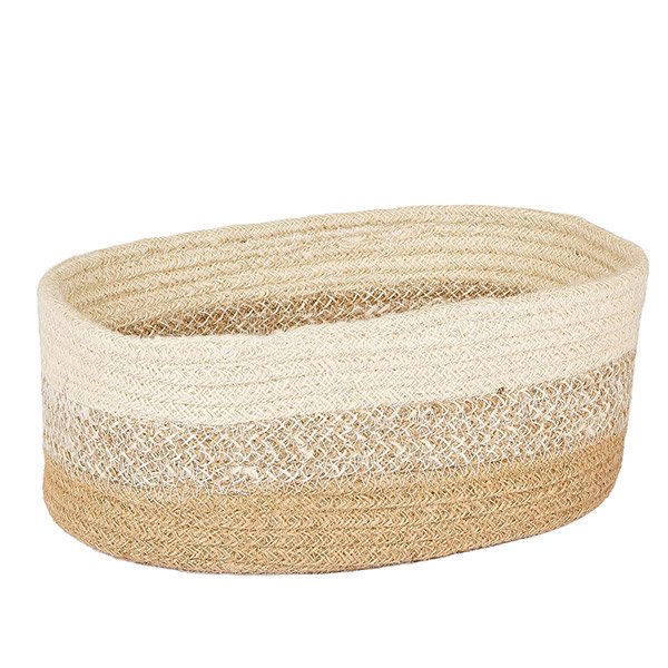 Körbchen 30x20cm NATURE BLOCKS, Jute