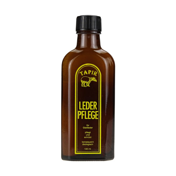 Tapir Lederpflege 100 ml Glasflasche