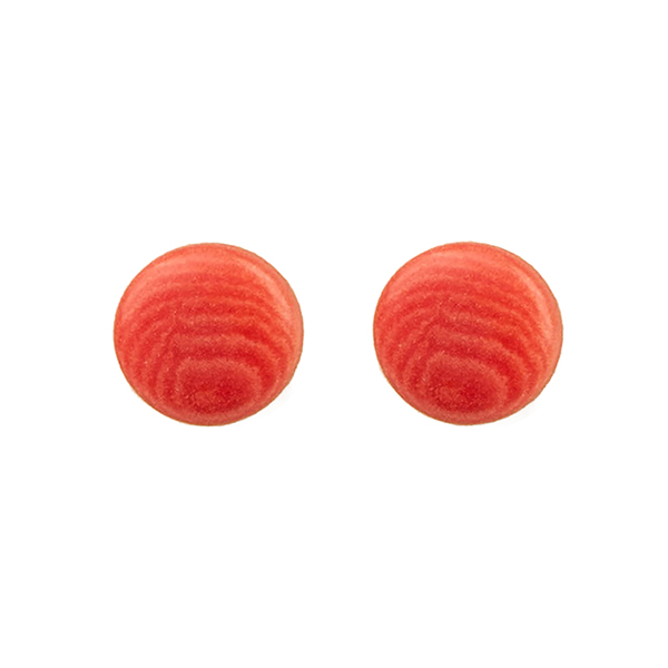 Ohrstecker confetto MINI koralle, Tagua