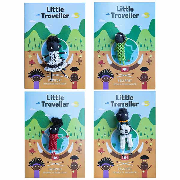 Anstecknadel KLEINER BEGLEITER, Little Traveller / CONTIGO Fairtrade Onlineshop
