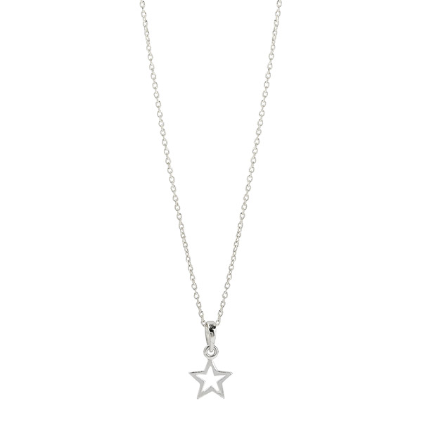 Halskette STARLIGHT, versilbert / CONTIGO Fairtrade Onlineshop