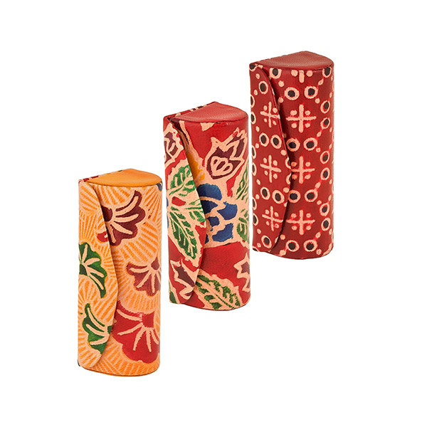 Lippenstiftbox mit Spiegel schmal SUNDRA (Stückpreis) Ziegenleder