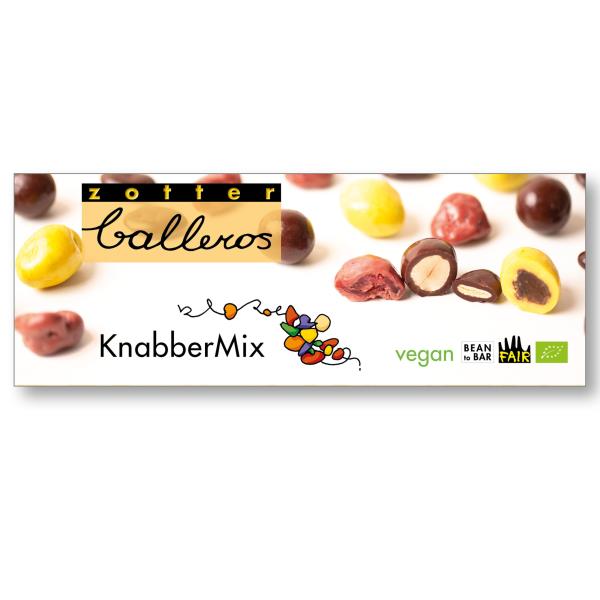 Zotter Balleros Knabber Mix vegan BIO