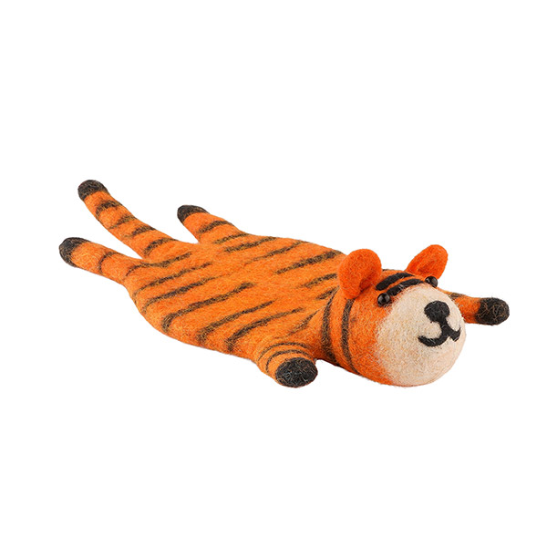 Glasuntersetzer TIGER, Wollfilz / CONTIGO Fairtrade Onlineshop