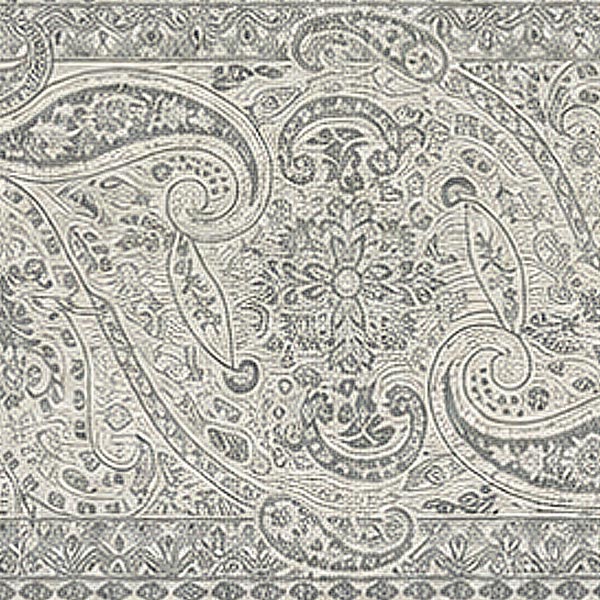 Schal PAISLEY silber-grau-mix, 165x35cm, Seide / CONTIGO Fairtrade Onlineshop
