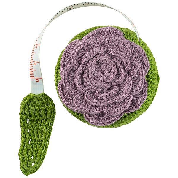 Maßband ROSE (Stückpreis), gehäkelt / CONTIGO Fairtrade Onlineshop