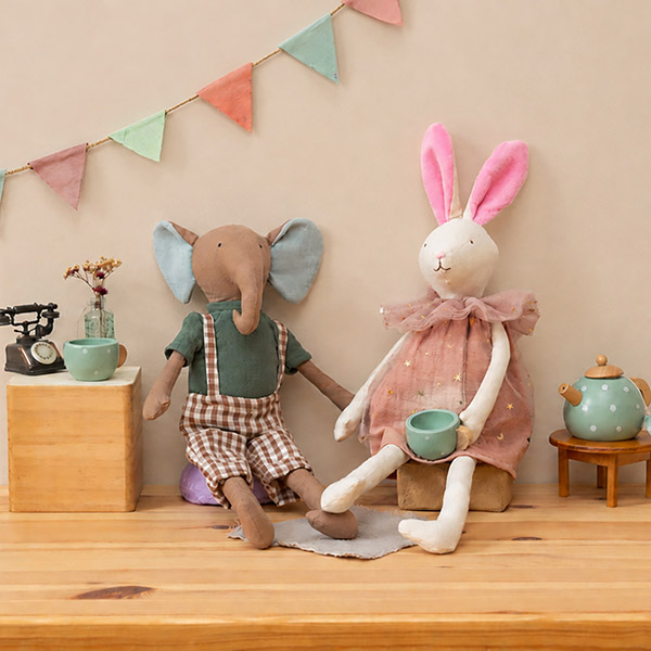 PettiePet Musselin Kleid mit Tüll, puder / CONTIGO Fairtrade Onlineshop