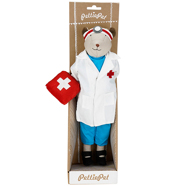 PettiePet Tierpuppe DOKTOR FRÖHLICH / CONTIGO Fairtrade Onlineshop