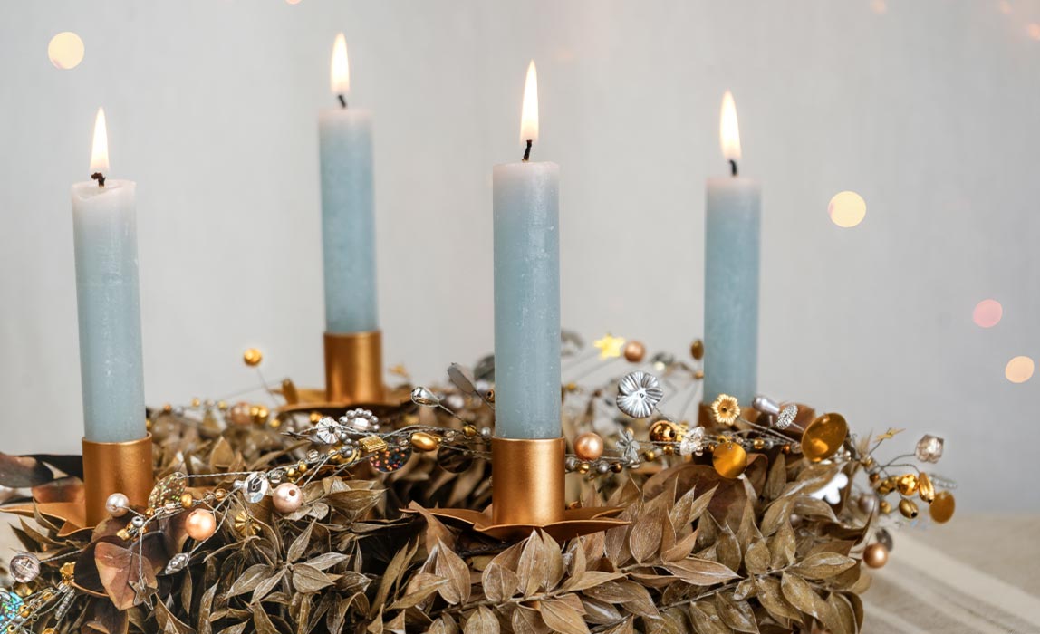 DIY Ideen für den Adventskranz von CONTIGO Fairtrade Onlineshop