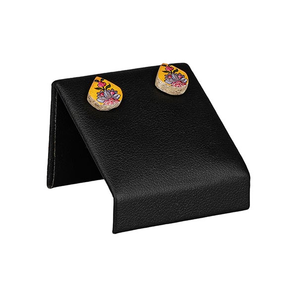 Ohrsteckerständer 4x4x3 cm, schwarz