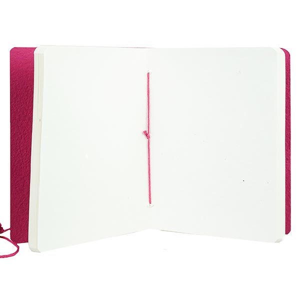 Notizbuch Chakra 18x13cm CROWN, Recyclingpapier handgeschöpft / CONTIGO Fairtrade Onlineshop