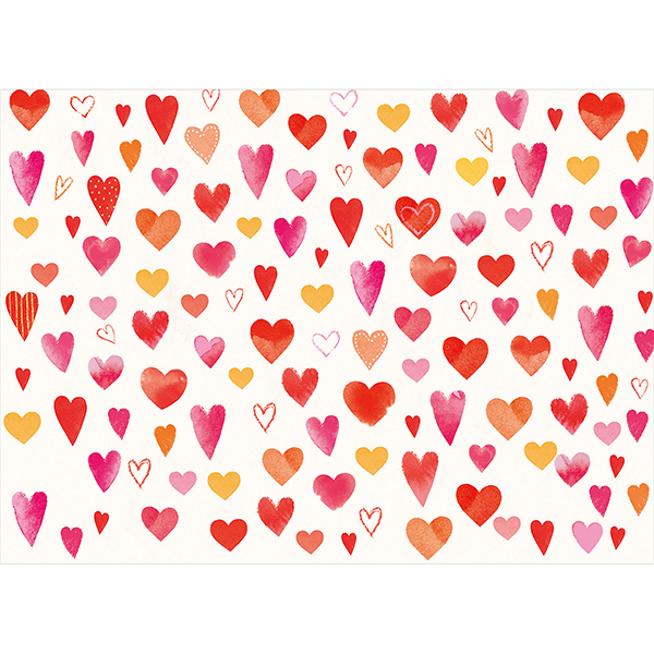 Postkarte Herzen Postkarte Herzen