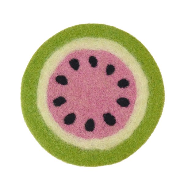 Topfuntersetzer MELONE, Wollfilz