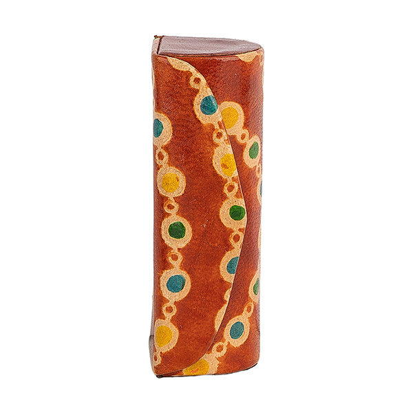 Lippenstift-Etui mit Spiegel SIMRAN, Ziegenleder / CONTIGO Fairtrade Onlineshop