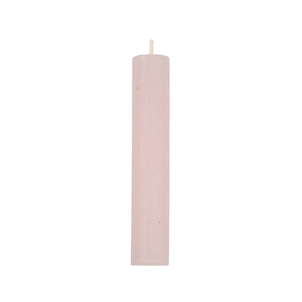 Stabkerze 12cm FROSTED rose, Kapula (Stück) / CONTIGO Fairtrade Onlineshop