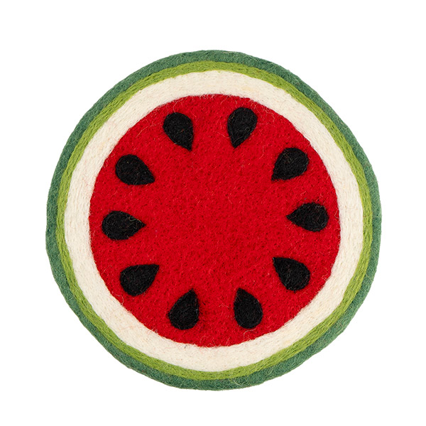 Topfuntersetzer MELONE, Wollfilz / CONTIGO Fairtrade Onlineshop