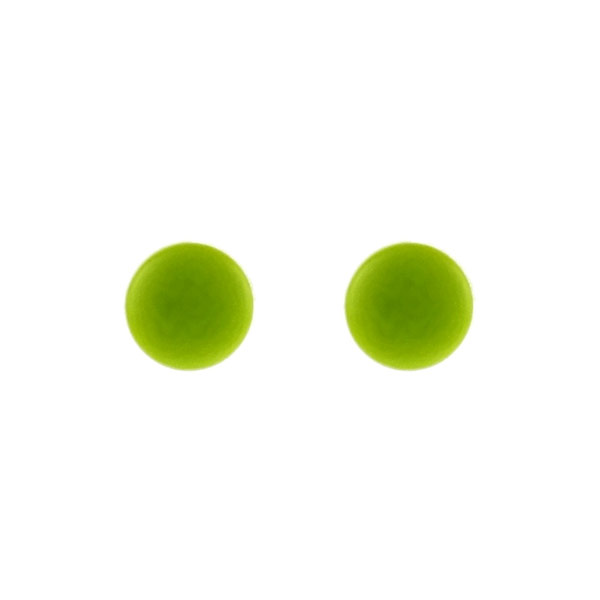 Ohrstecker confetto kiwi grün, Tagua