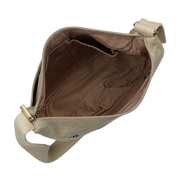 Handtasche MIRENDA Hanf-Canvas, natur / CONTIGO Fairtrade Onlineshop